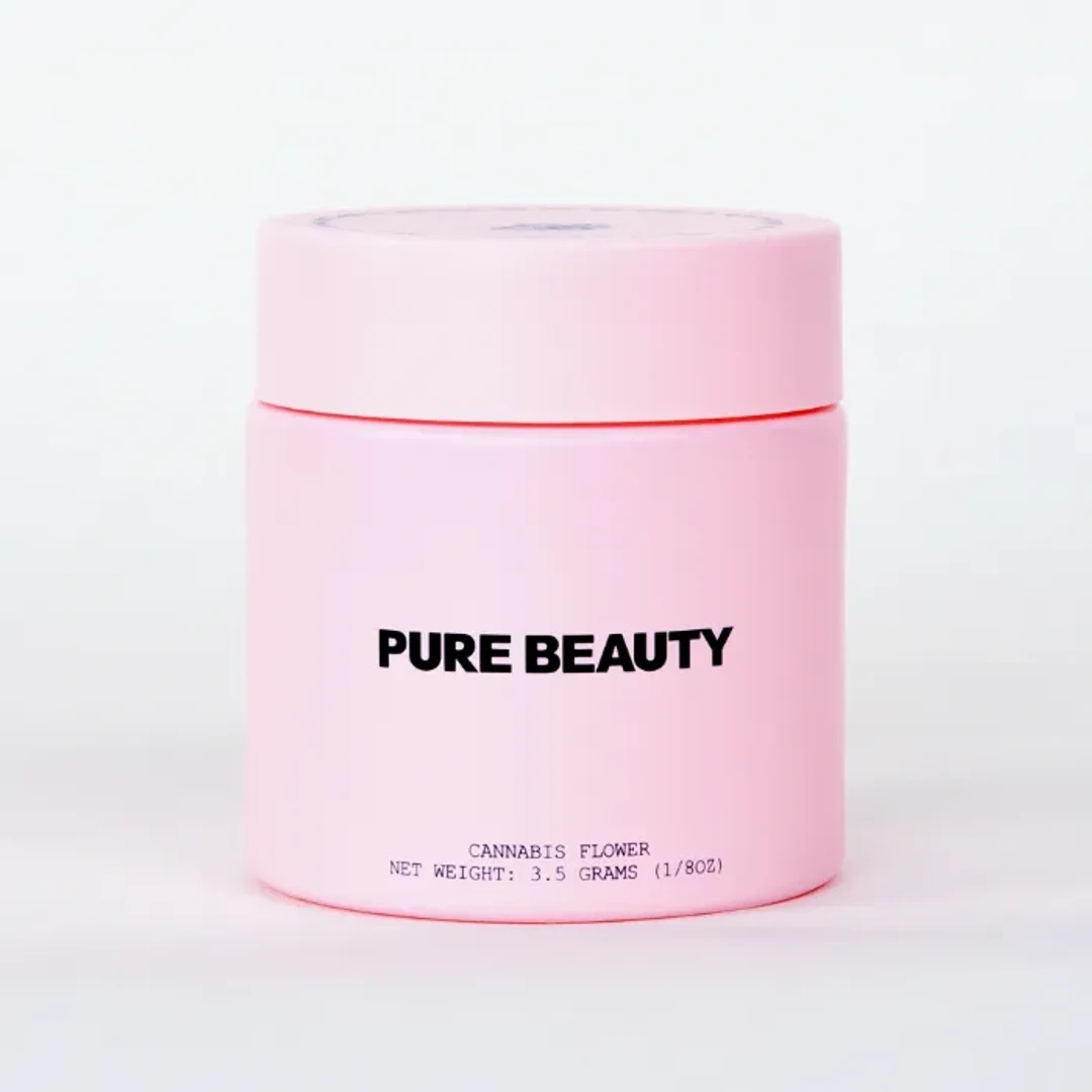 pure beauty cannabis jar
