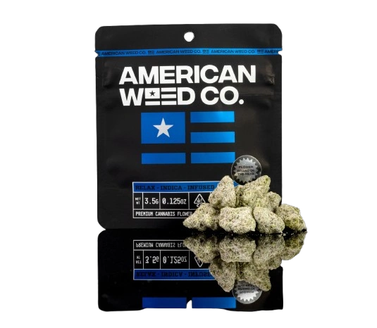 american weed co. diamond infused flower