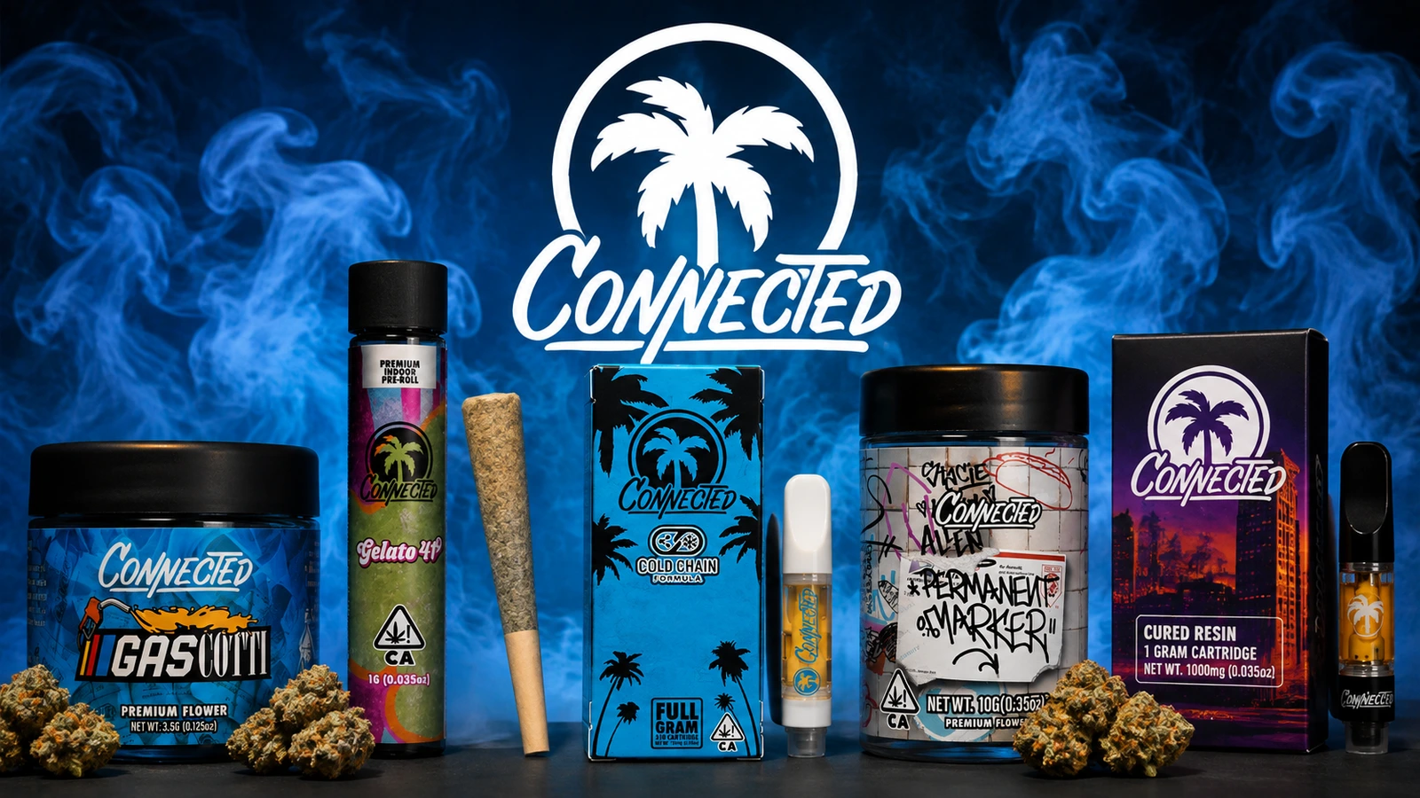 connected cannabis catalog of products
