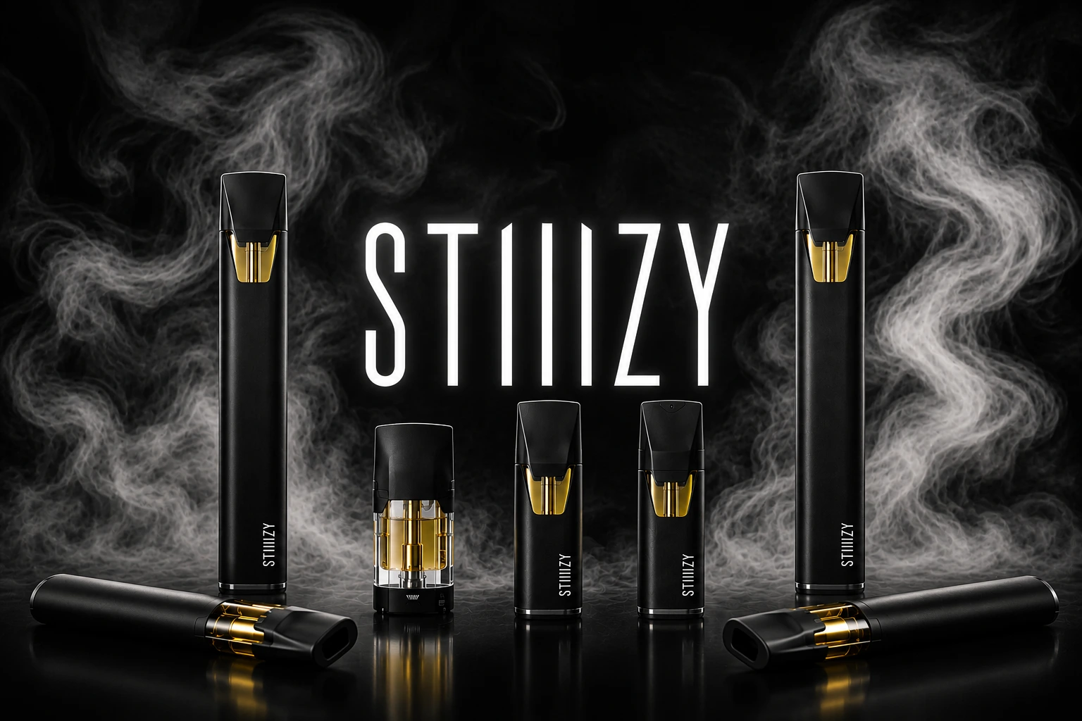 collection of stiiizy pods