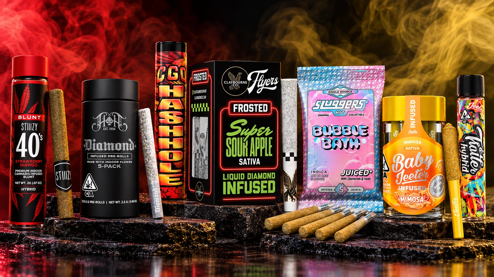 cannabis products picked for best infused pre-rolls 