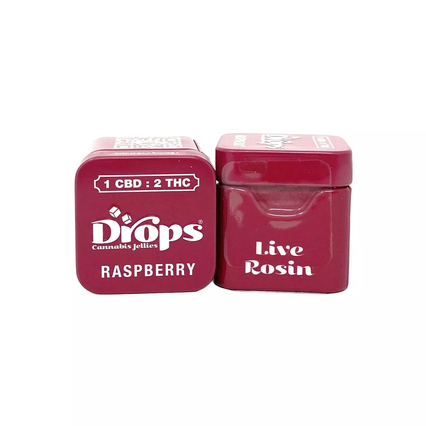 LIVE ROSIN GUMMY SINGLE [100MG] RASPBERRY - 100 MG