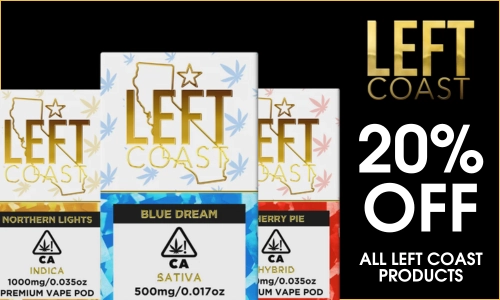 20% Off Left Coast