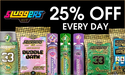 25% Off Sluggers 