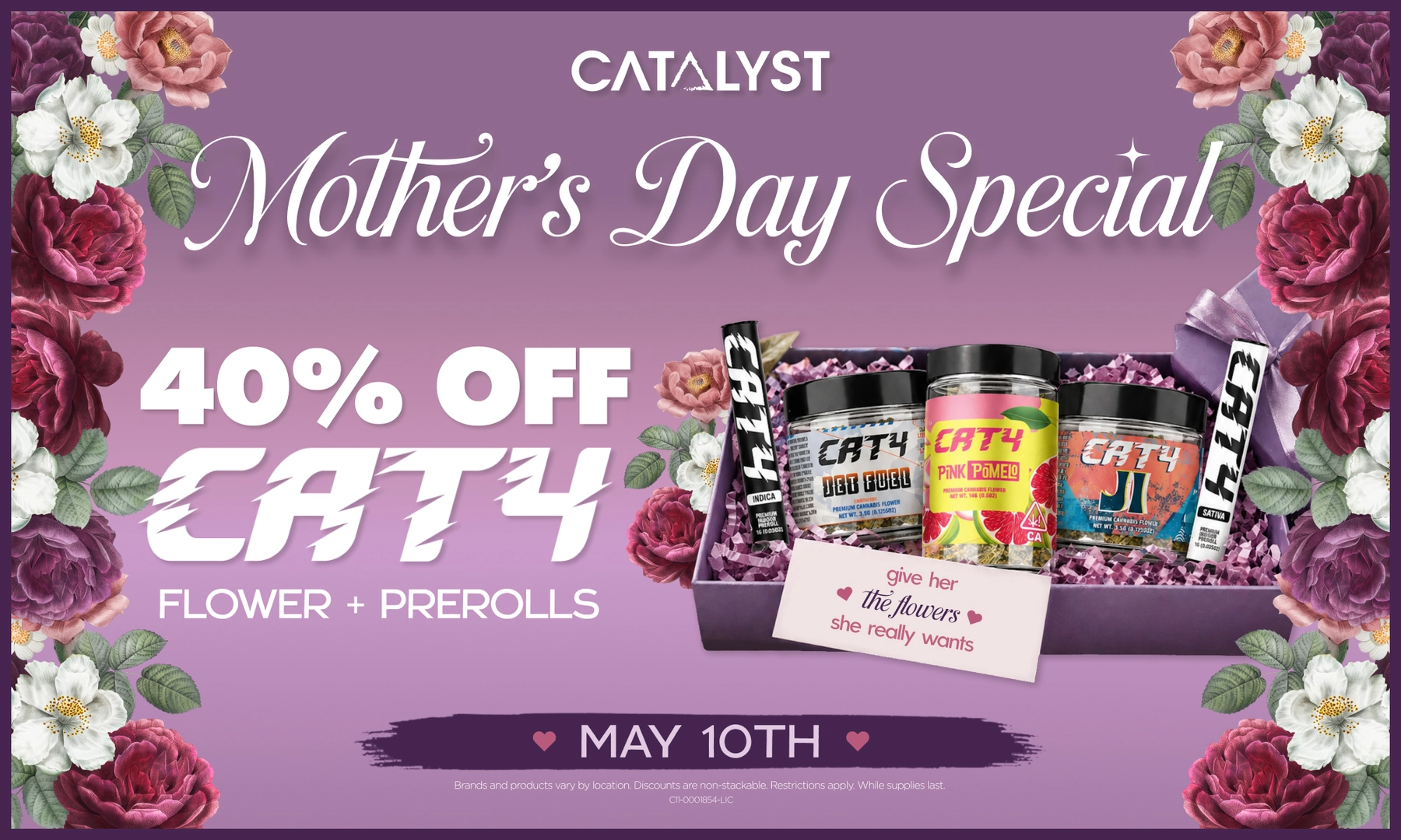 40% Off | CAT4 Mother's Day