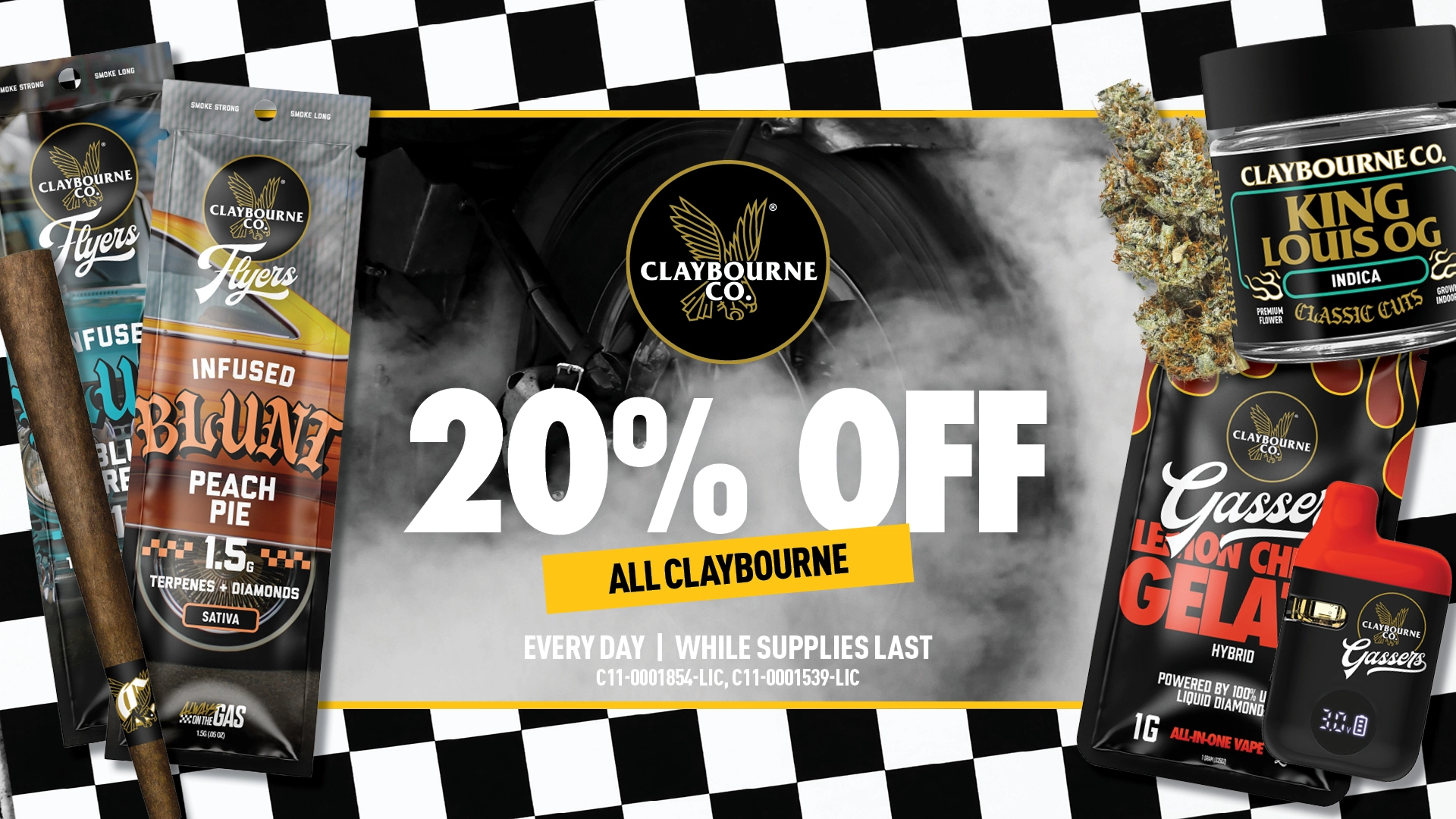 20% Off Claybourne