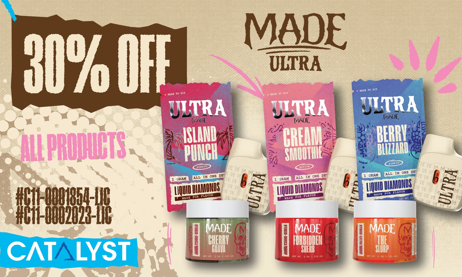 30% off all MADE products!