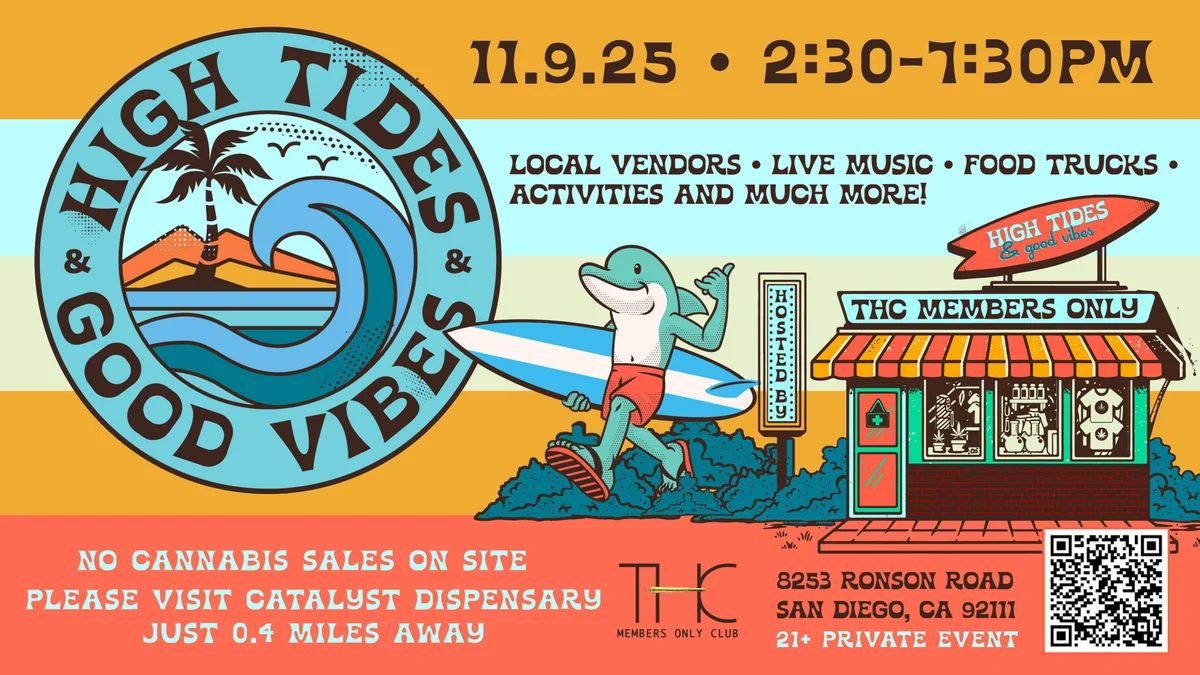 Explore San Diego Cannabis Culture: High Tides...
