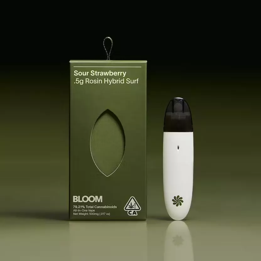 SURF ROSIN READY TO USE VAPORIZER [0.5G] SOUR STRAWBERRY