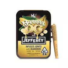 JEFFEREY INFUSED PREROLL 5PK [3.25G] BANANA OG