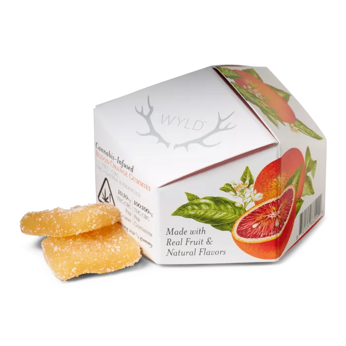 GUMMIES 10PK [100MG] 1:1 THC:CBC BLOOD ORANGE product image