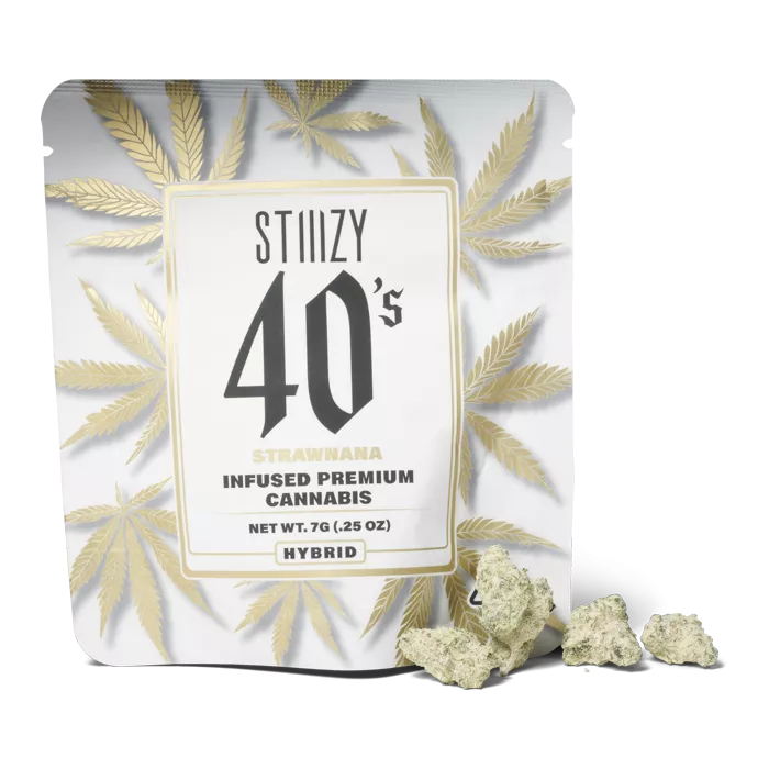 INFUSED 40'S FLOWER [7G] STRAWNANA
