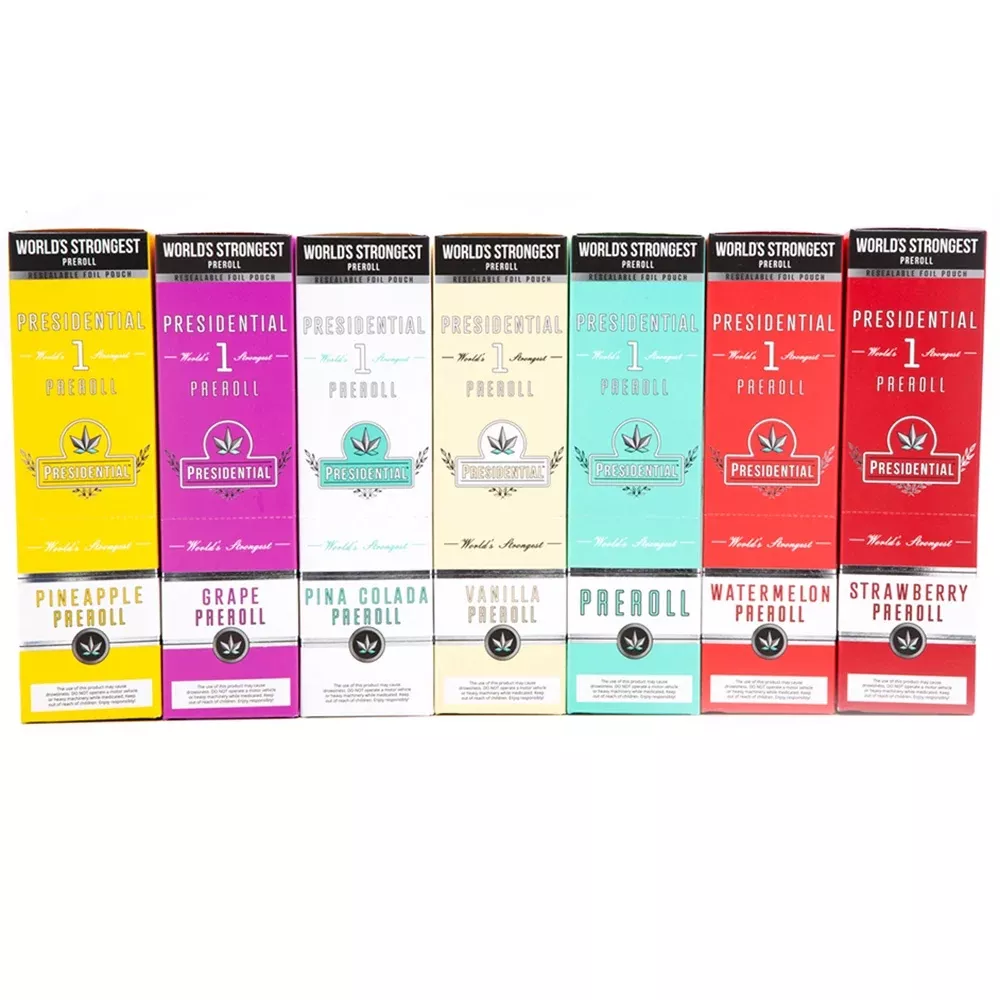 PRESIDENTIAL - SKYWALKER INFUSED MINI PREROLLS 3 PACK 1.5G