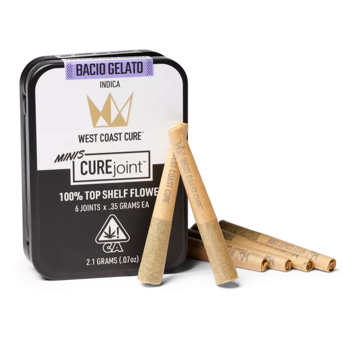 TOPSHELF CUREJOINT PREROLL 6PK [2.1G] BACIO GELATO
