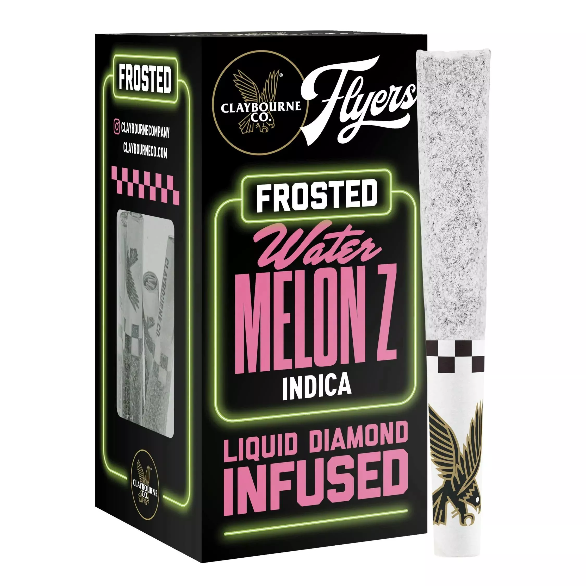 FROSTED FLYERS INFUSED PREROLL 5PK [2.5G] WATERMELON Z - 2.5 G - 5 PACK product image