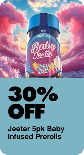 30% Off Jeeter 5pk Prerolls