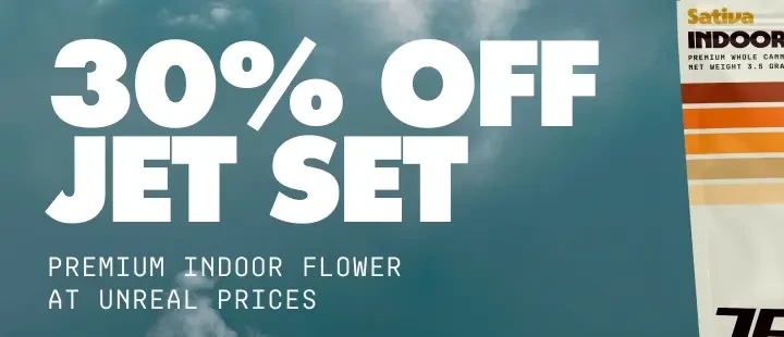 Jet Set 30% Off Indoor Flower