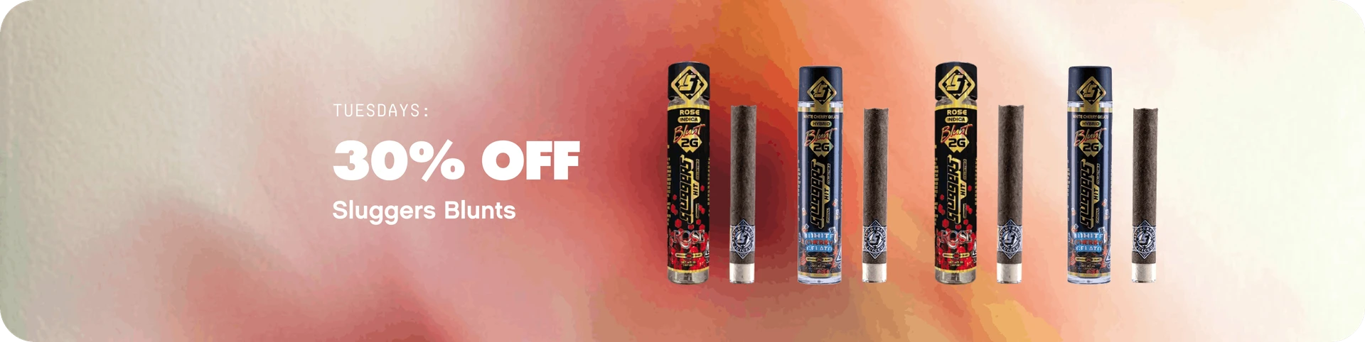 Sluggers 30% Off blunts