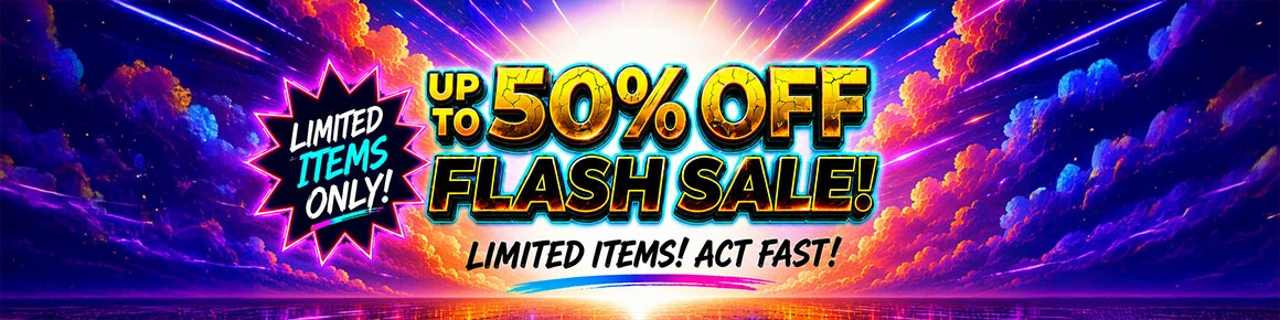 FLASH SALE! LIMITED TIME!