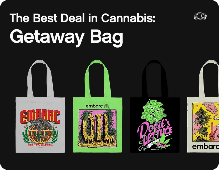 The best deal in cannabis: The getaway bag