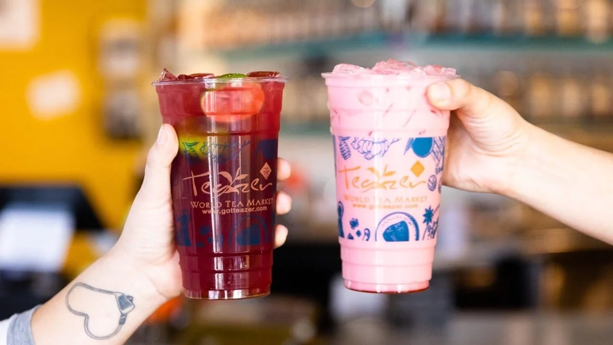 green kush in clear plastic container