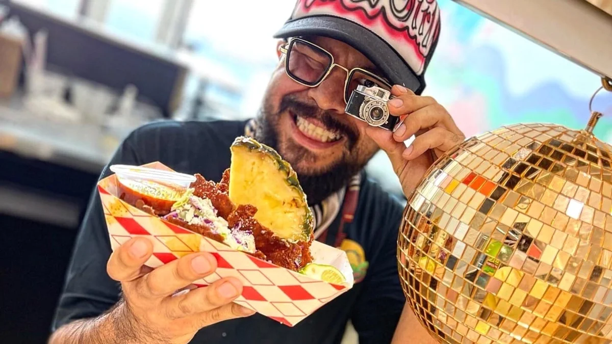 green kush in clear plastic container