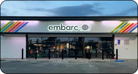 Fresno Shaw dispensary interior showing cannabis products and displays