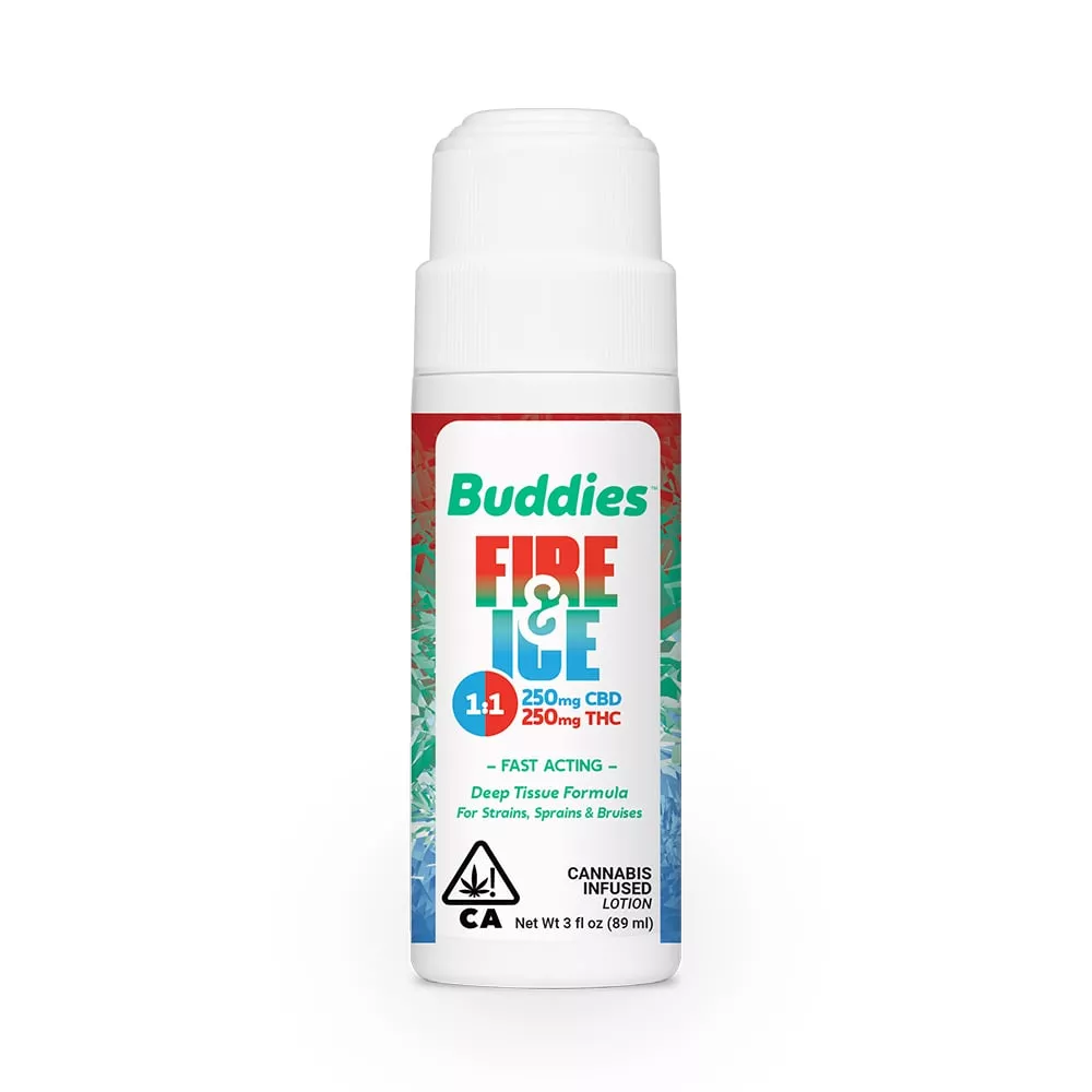 FIRE & ICE ROLL ON 1:1 CBD/THC - 500 MG