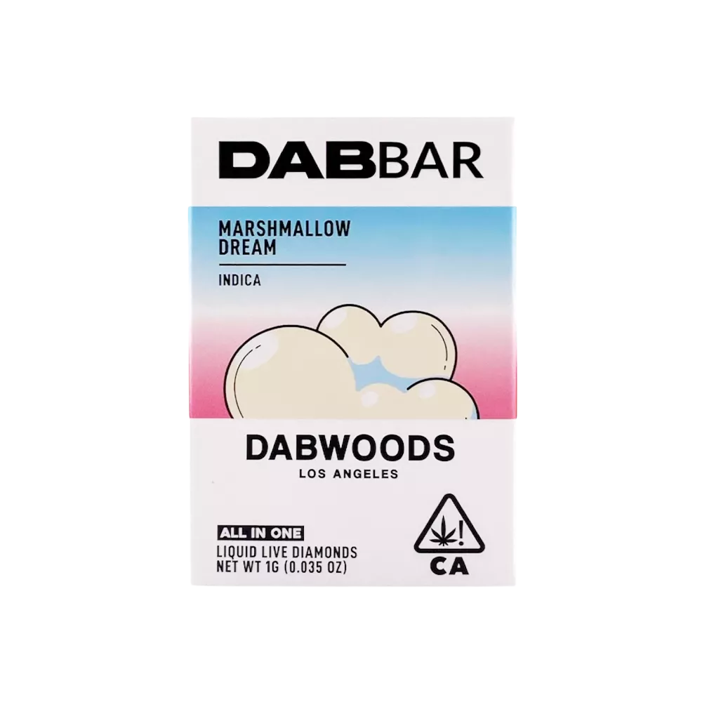 LIQUID DIAMOND DAB BAR READY TO USE VAPORIZER [1G] MARSHMALLOW DREAM - 1 G product image
