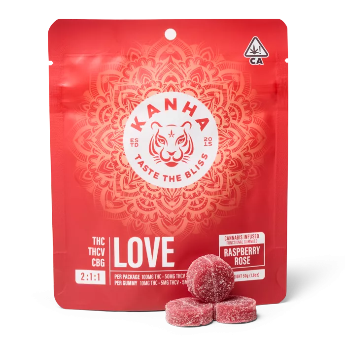 GUMMIES 10PK [100MG] 2:1:1 THC:THCV:CBG LOVE product image