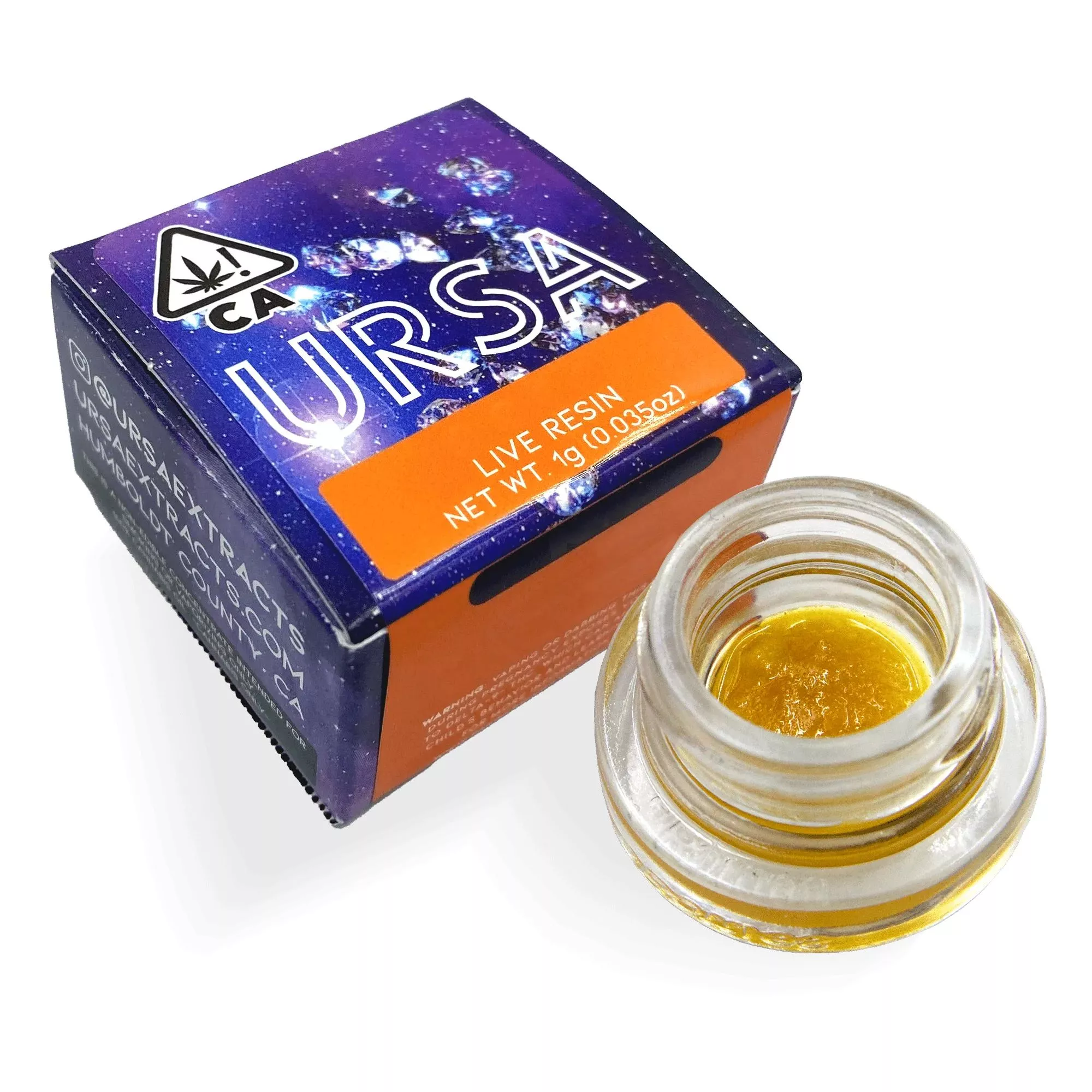 LIVE RESIN [1G] VANILLA FROSTING ORANGE APRICOT