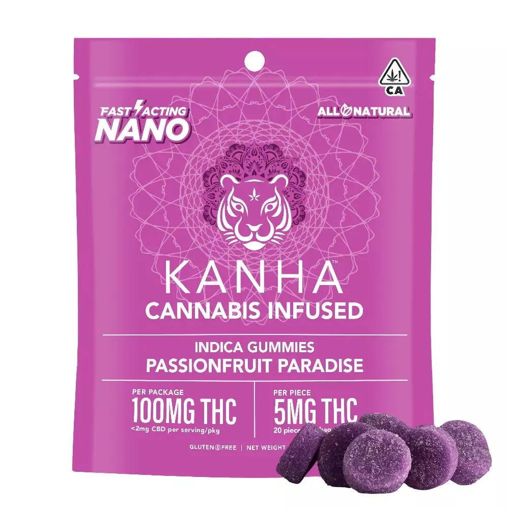 NANO GUMMIES 20PK [100MG] PASSIONFRUIT PARADISE