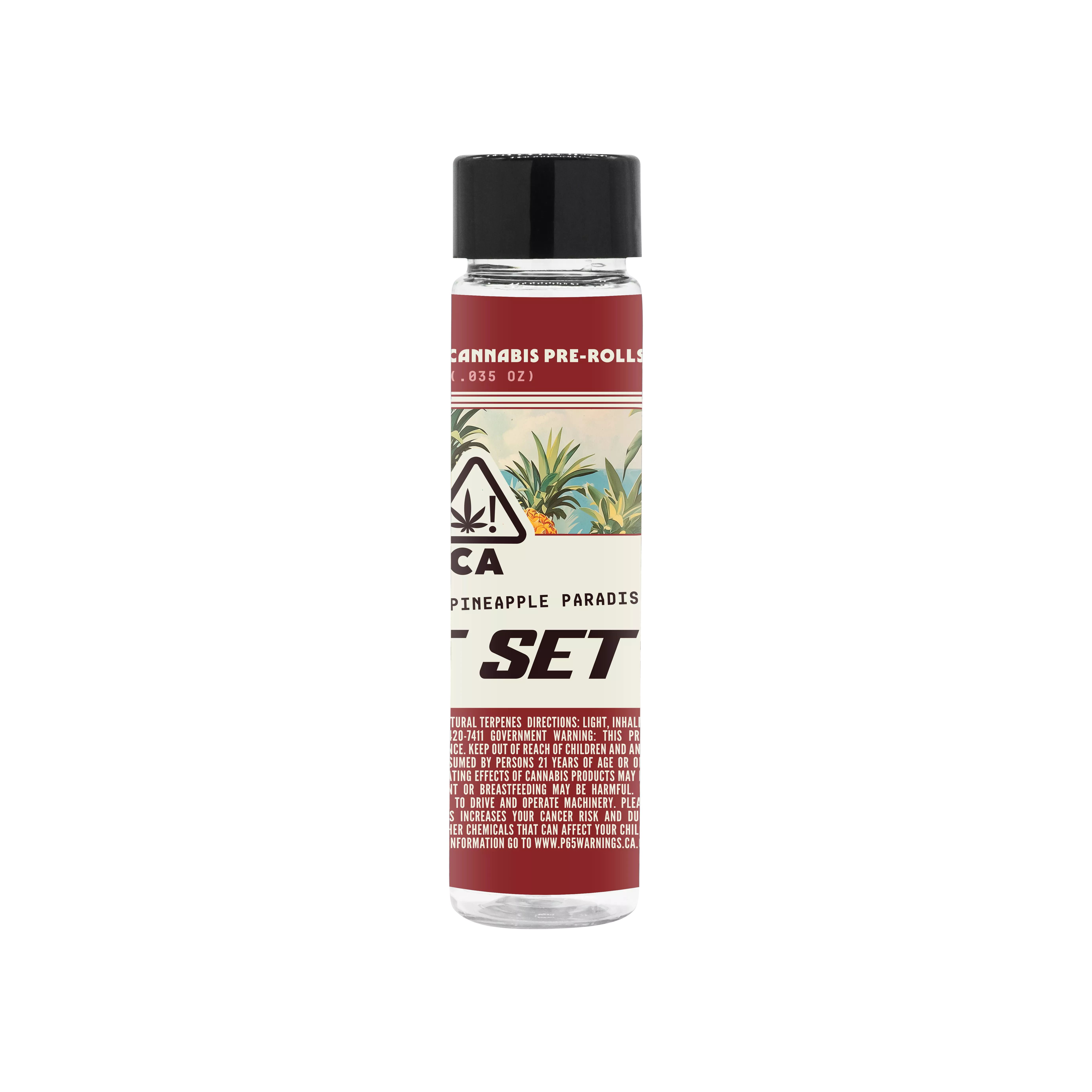 INFUSED KIEF COATED PREROLL 2PK [1G] PINEAPPLE PARADISE - 1 G - 2 PACK product image