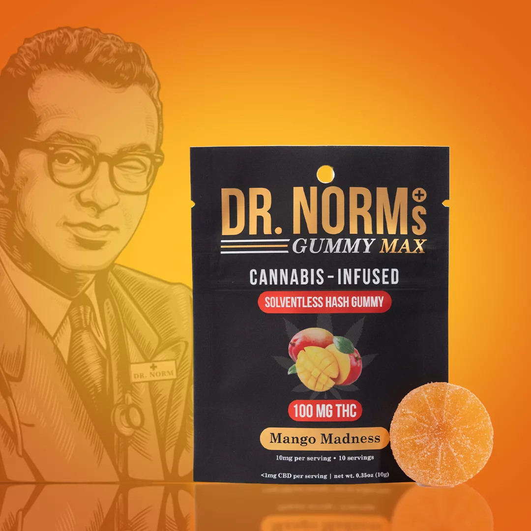 MAX MANGO MADNESS HASH GUMMY 100MG - 100 MG