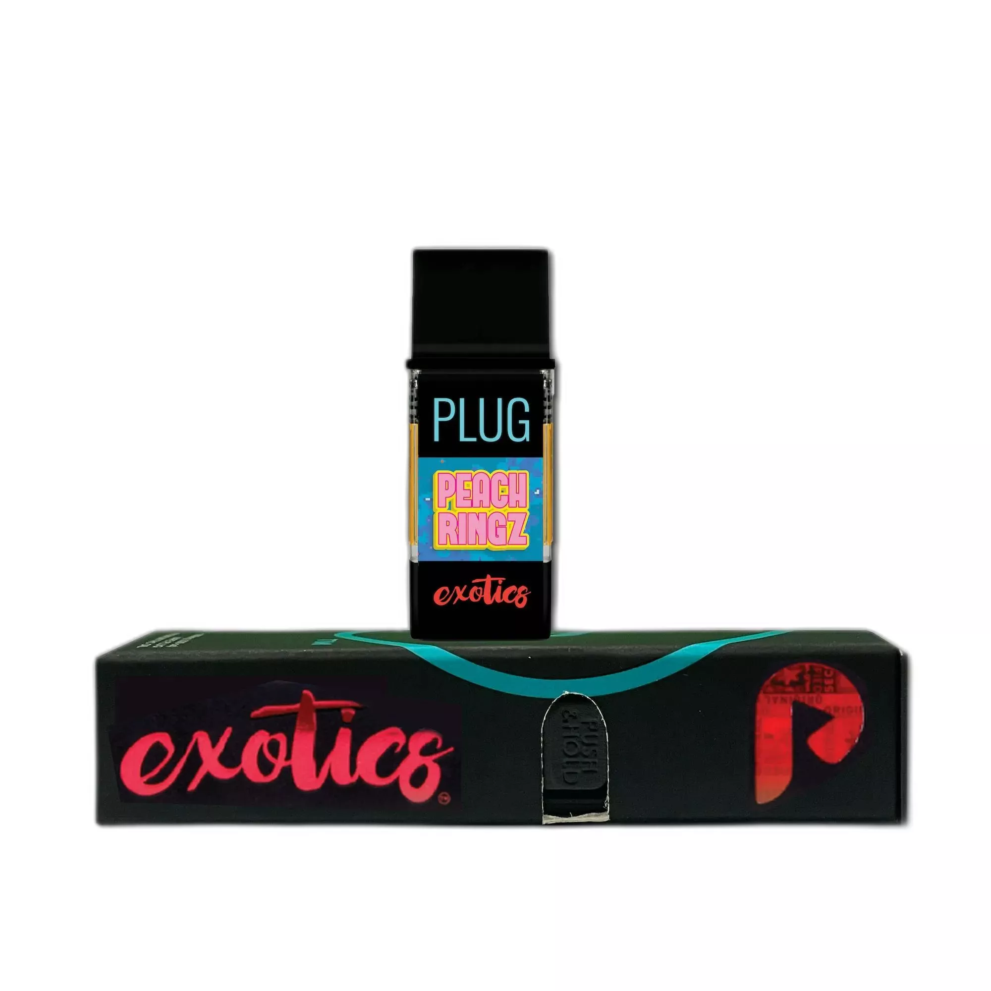 EXOTICS PLUG POD [1G] PEACH RINGZ