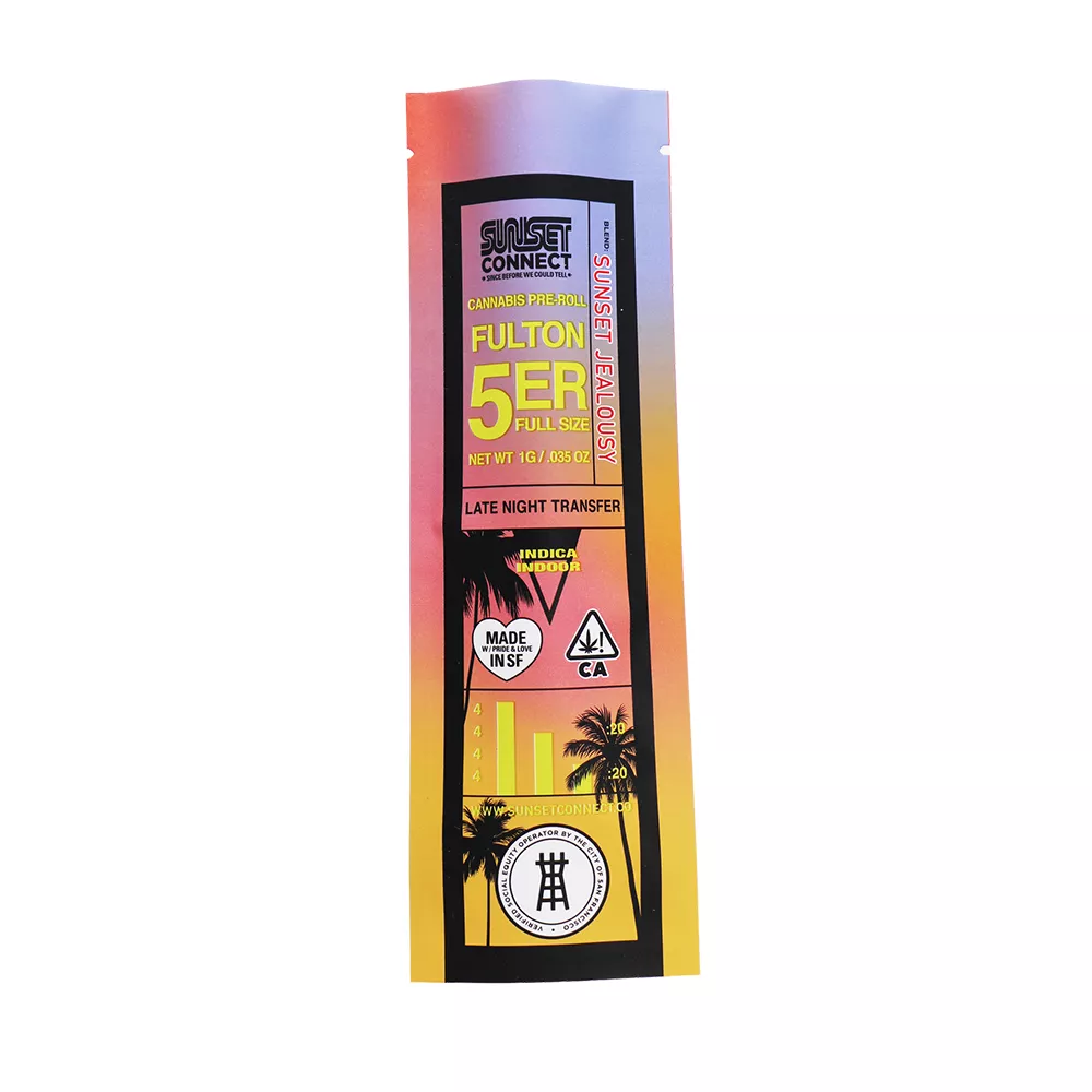 SUNSET JEALOUSY PRE-ROLL SINGLE 1G