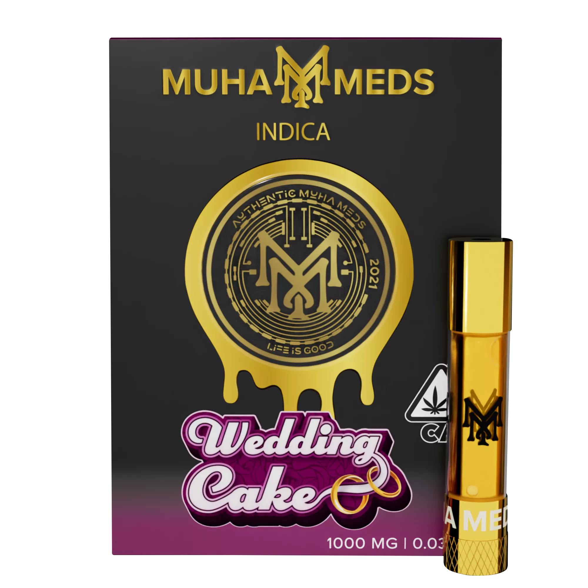 WEDDING CAKE CARTRIDGE 1000MG - 1000 mg