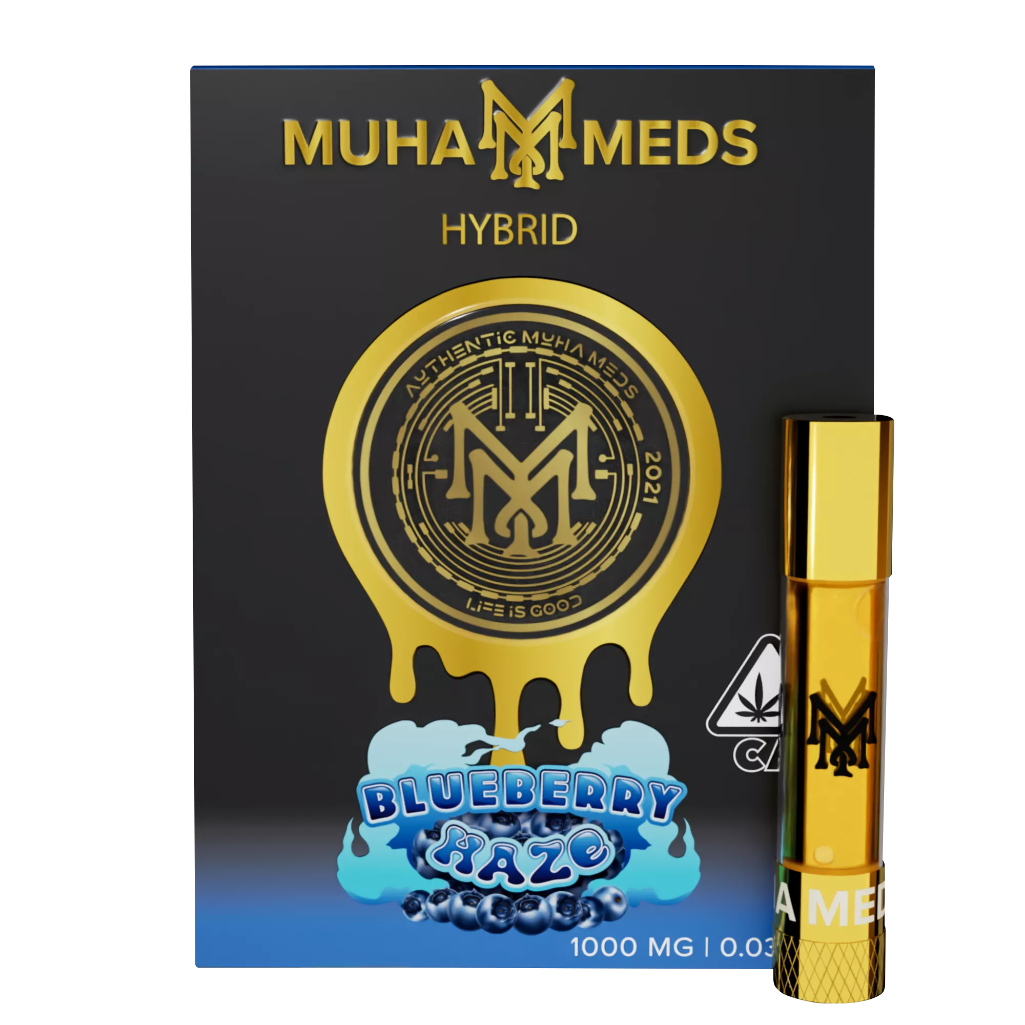 BLUEBERRY HAZE CARTRDIGE 1000MG - 1000 mg