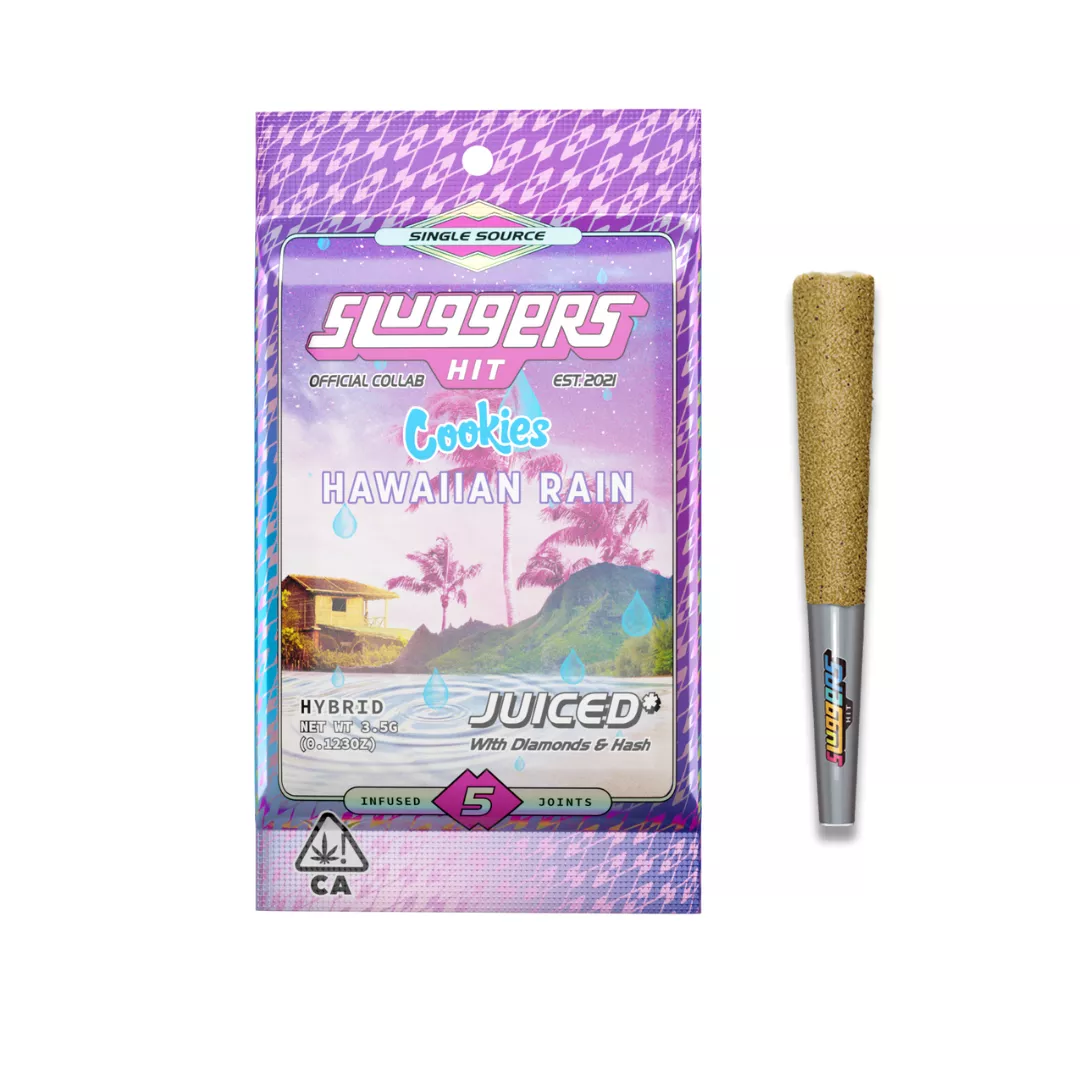 INFUSED PREROLL 5PK [3.5G] HAWAIIAN RAIN BY COOKIES