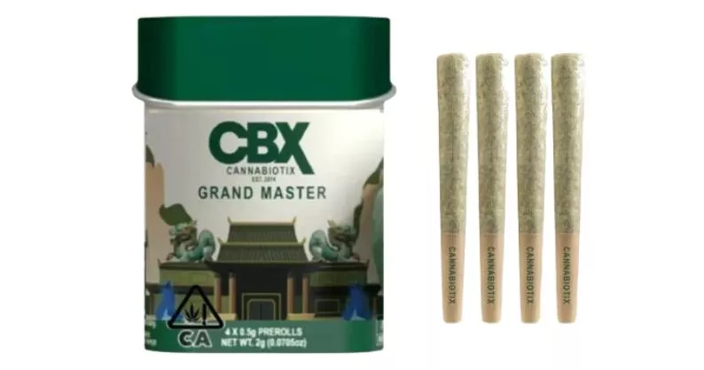 PREROLL 4PK [2G] GRAND MASTER - 2 G - 4 PACK product image