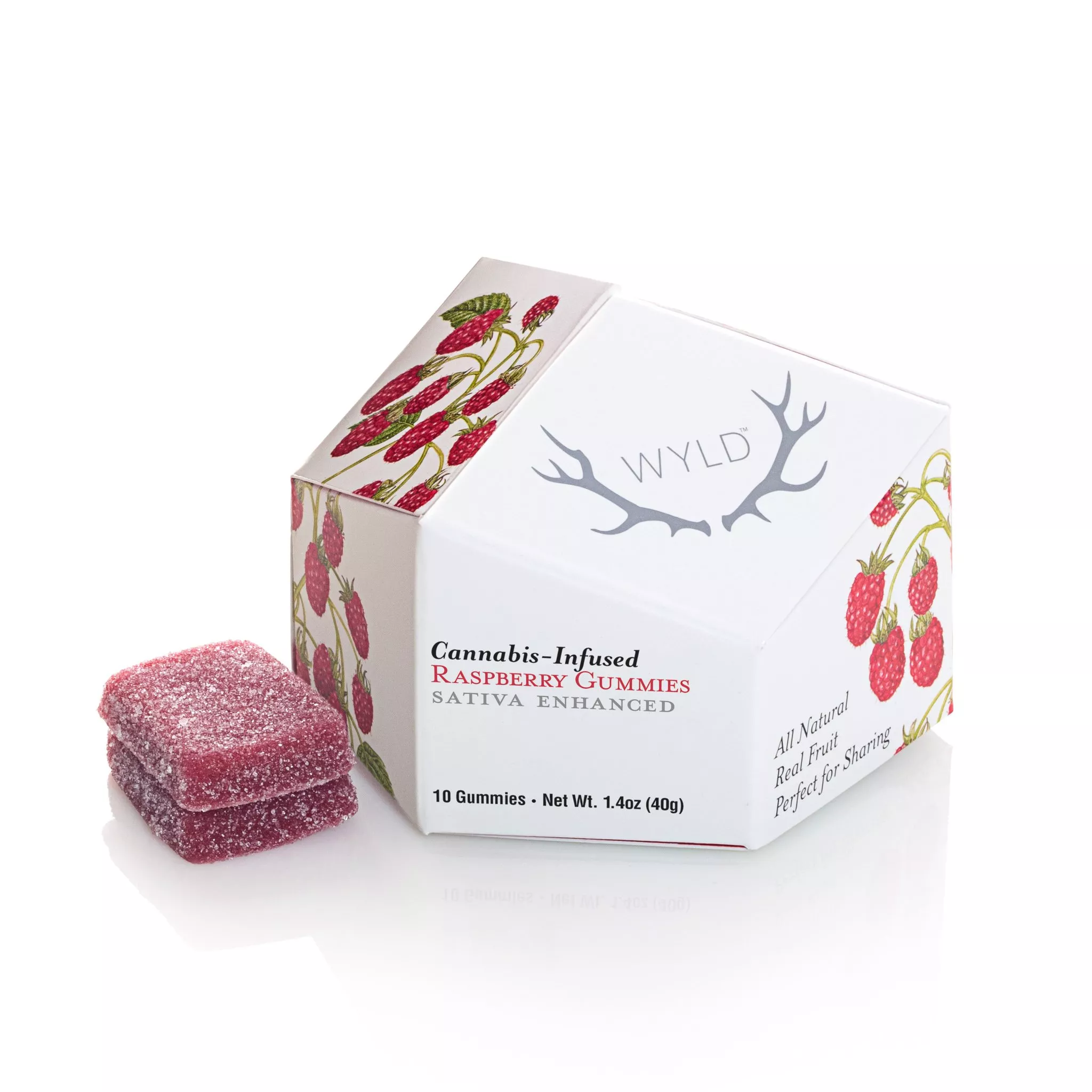 WYLD - RASPBERRY GUMMIES 100MG