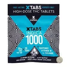 X TAB 20PK [1000MG] INDICA product image