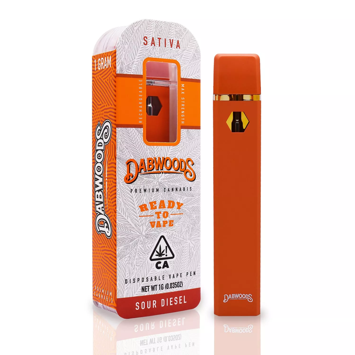 READY TO USE VAPORIZER [1G] SOUR DIESEL