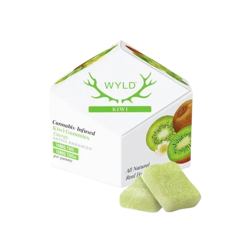 GUMMIES 10PK [100G] 1:1 THC:THCV KIWI - 100 MG - 10 PACK product image