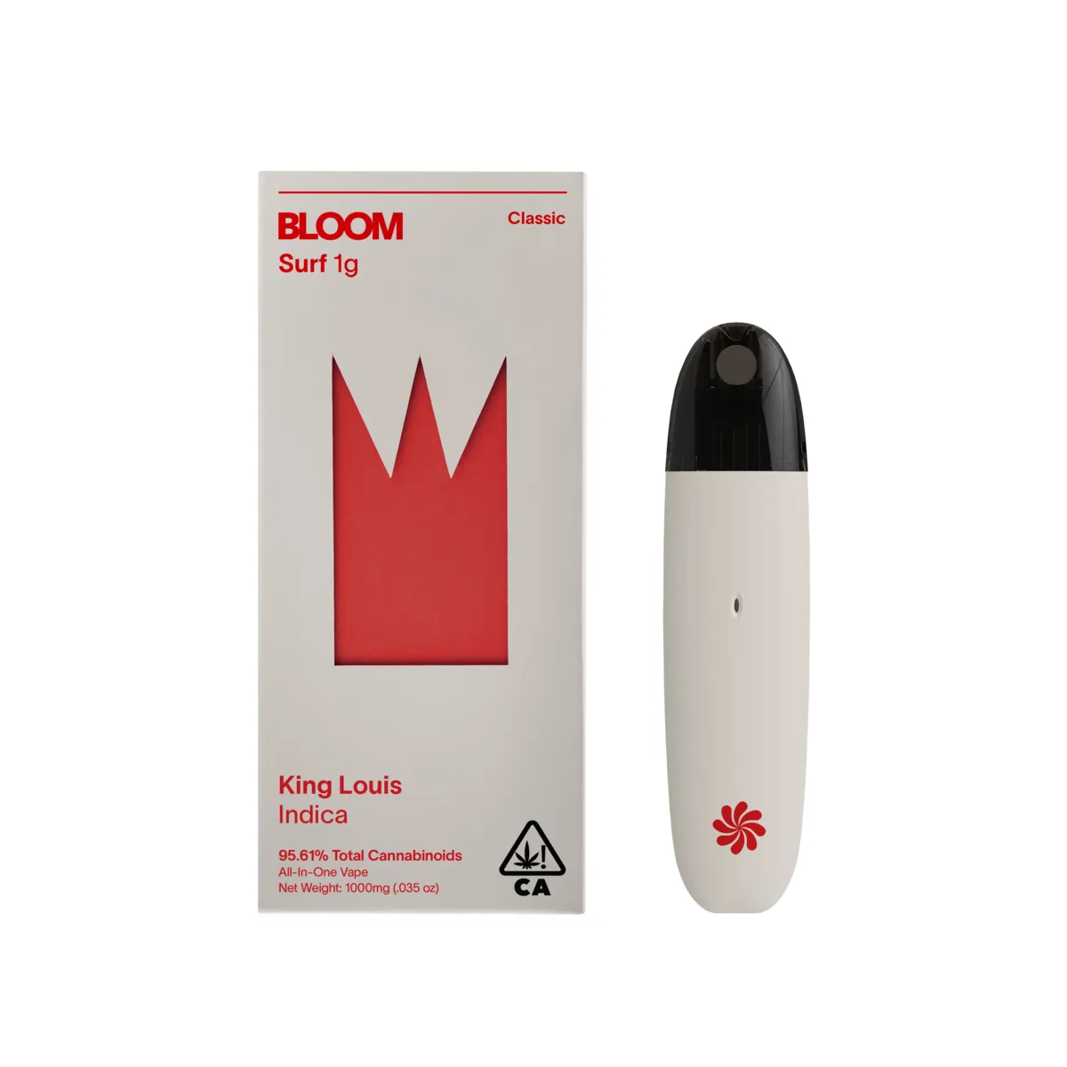 SURF LIVE RESIN READY TO USE VAPORIZER [1G] KING LOUIS