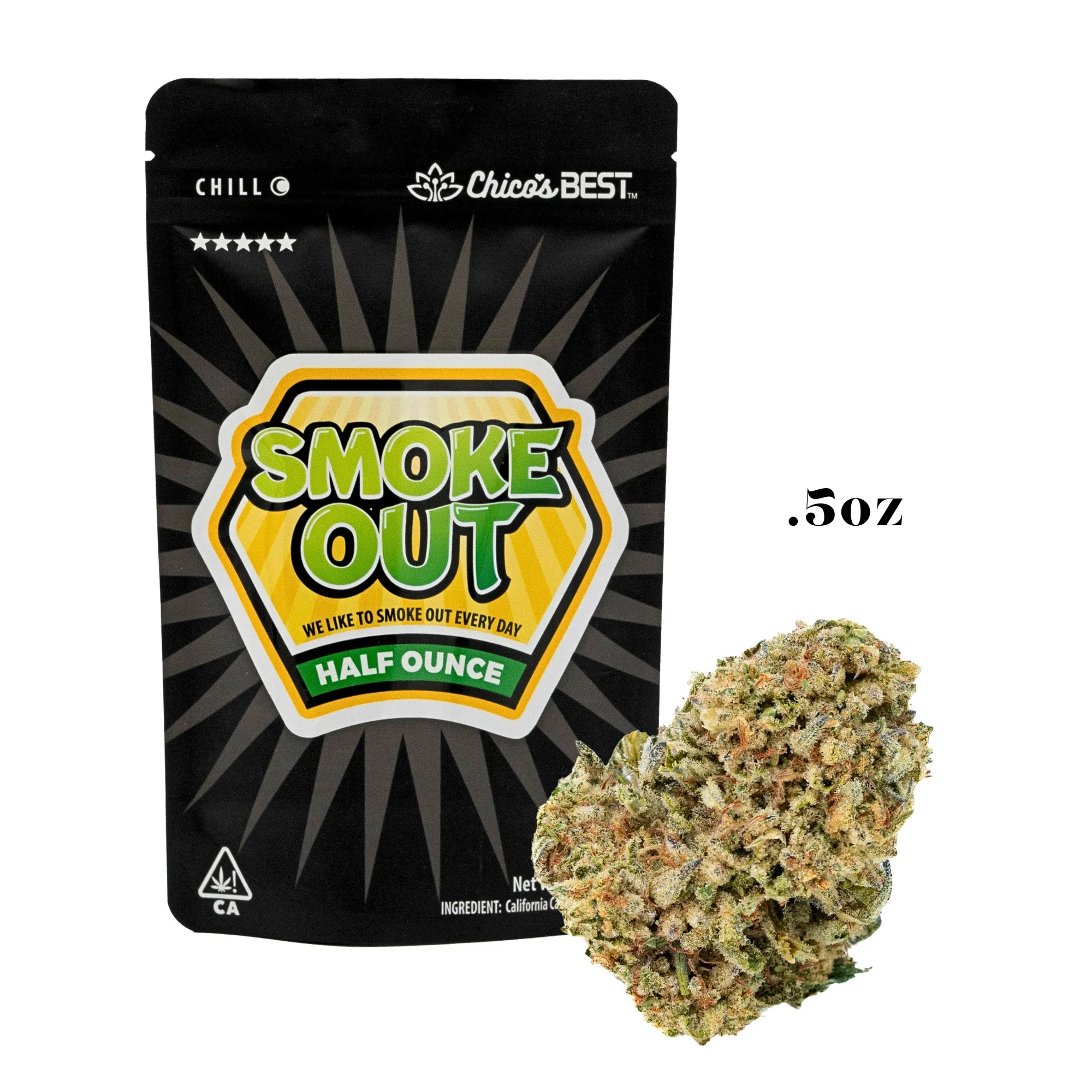 SMOKE OUT FLOWER [14G] CHILL KUSH CRASHER - 14 G