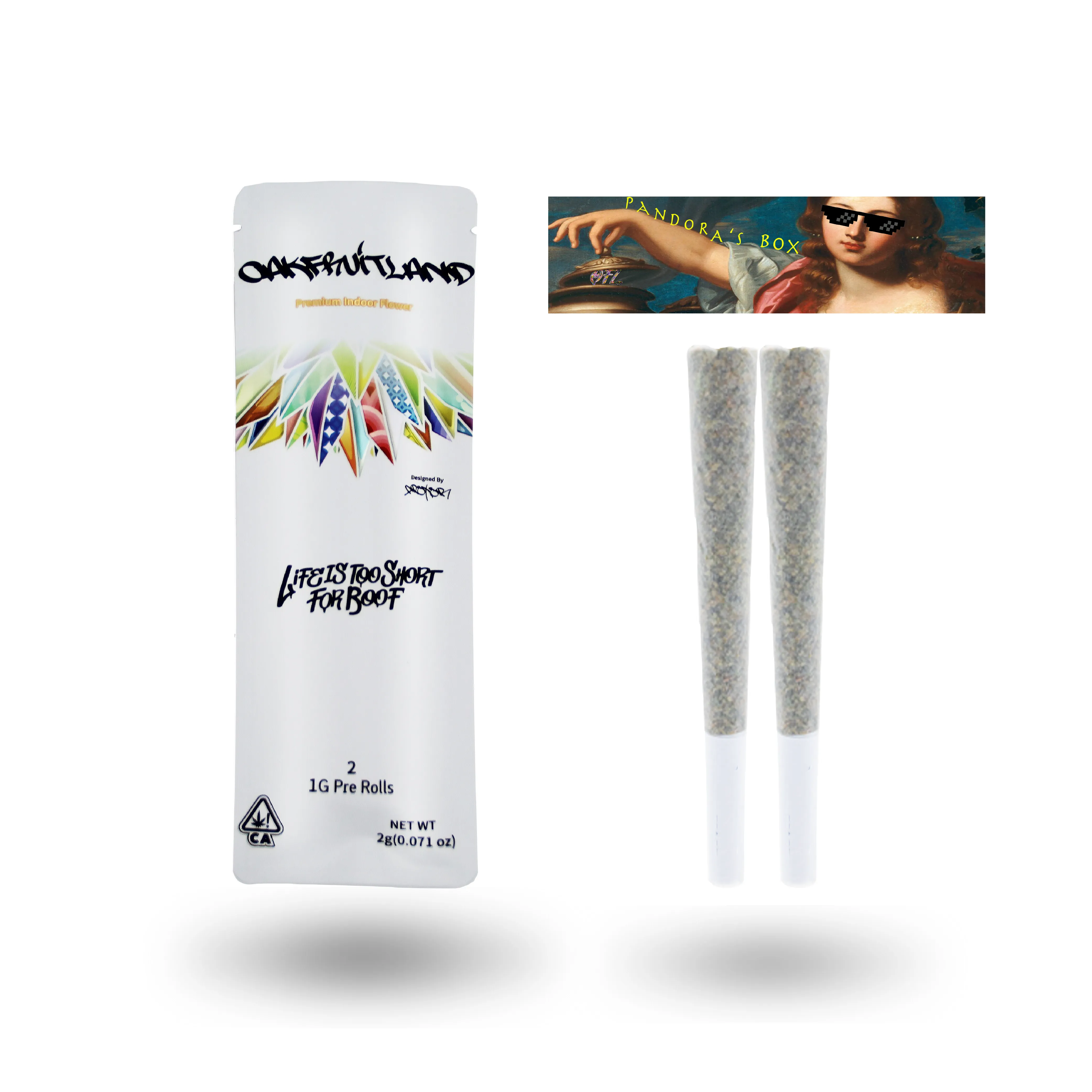 PREROLL 2PK [2G] PANDORA'S BOX - 2 G - 2 PACK product image