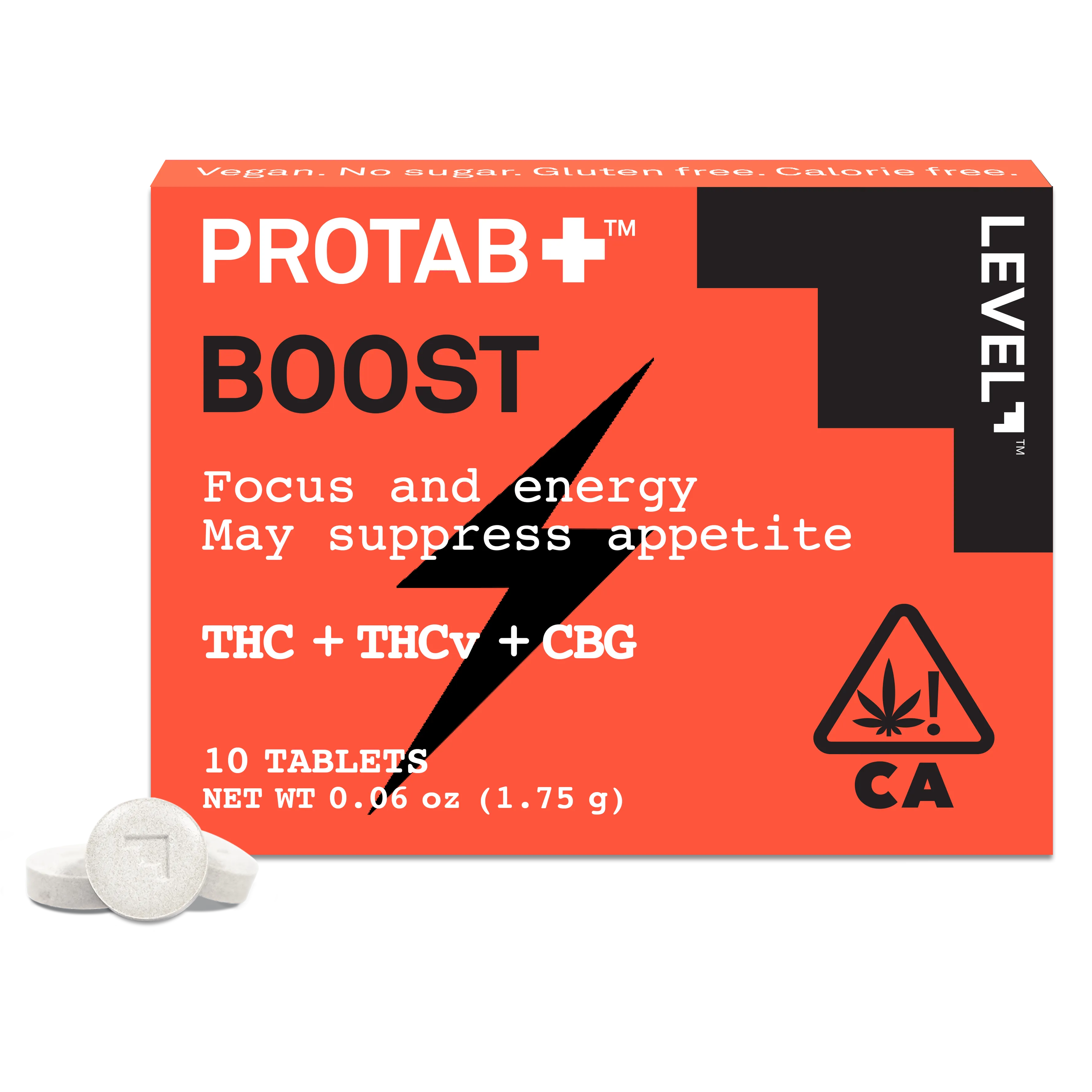 PROTAB+ 10PK [200MG] BOOST THC + THCV +CBG product image