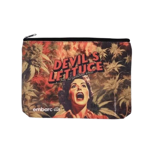 EMBARC FIRST CLASS UPGRADE - DEVIL'S LETTUCE STASH BAG 8X6 - ONE SIZE 