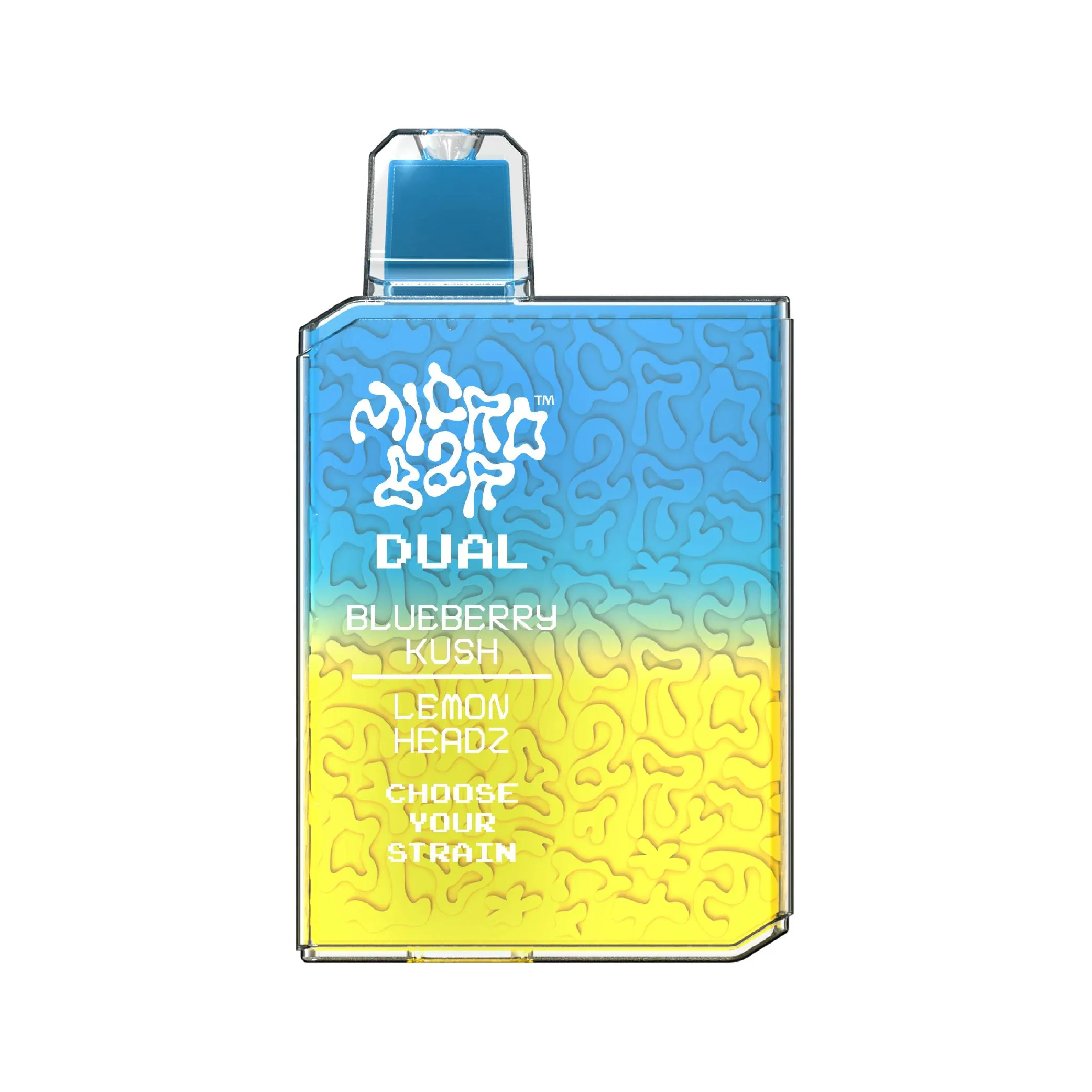 MICRO BAR DUAL READY TO USE VAPORIZER [1G] BLUEBERRY KUSH + LEMON HEADZ